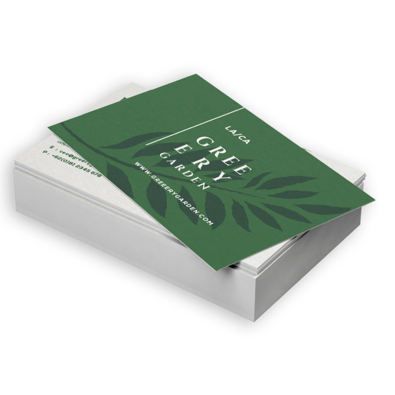 enviro uncoated business cards