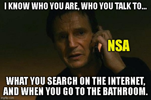 NSA spying meme